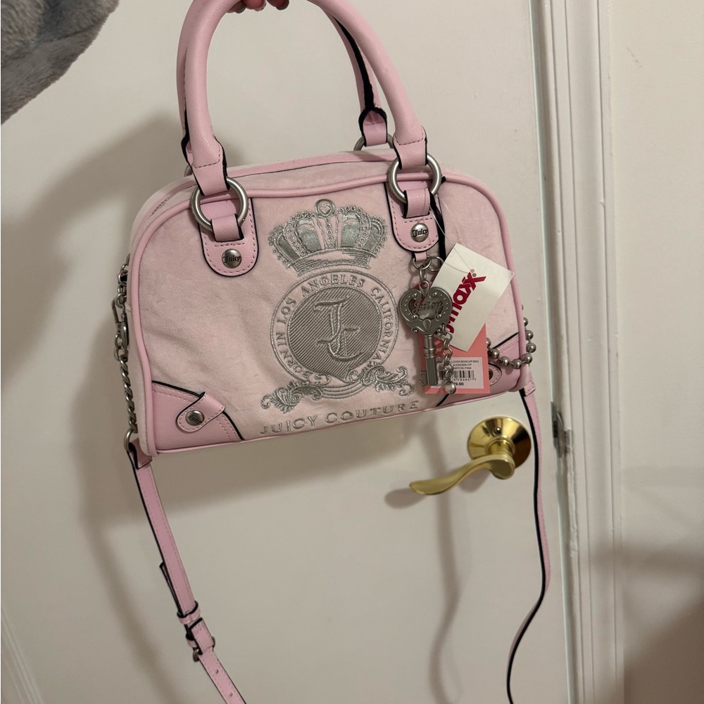 Juicy Couture Classic Juicy Lover Bowler Bag NWT